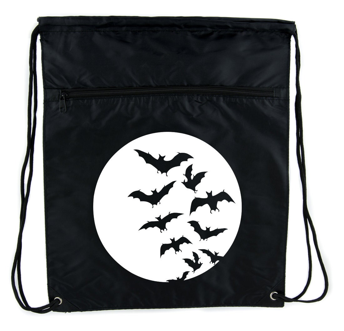 Red Inverted Pentagram Cinch Bag Drawstring Backpack Goth Punk Occult Metal Emo Innovatis Suisse Ch