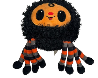 American Greetings Isa the Spider 10" Plush Stuffed Animal Halloween Horror Goth