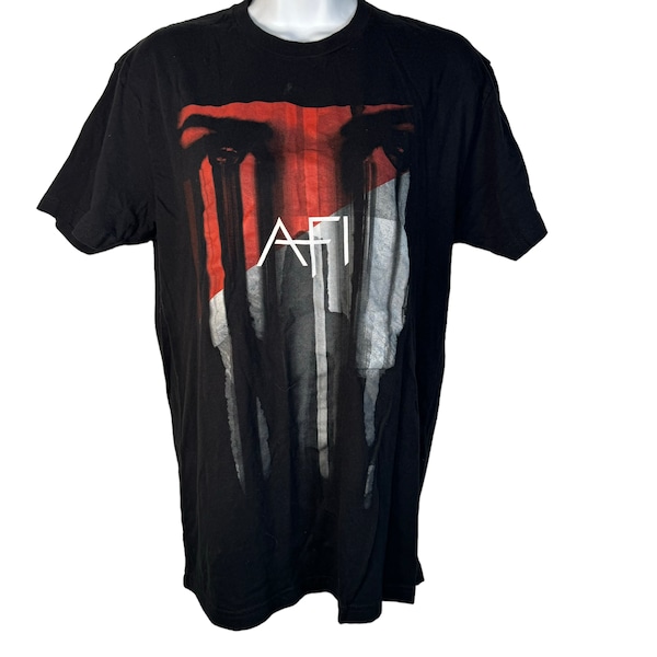 AFI Red Eyes T-Shirt Tee Top Goth Punk Rock Emo Horror Alternative A Fire Inside