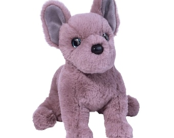 Douglas Cuddle Toys Lilac The French Bulldog Plush Stuffed Animal Soft Dog Puppy