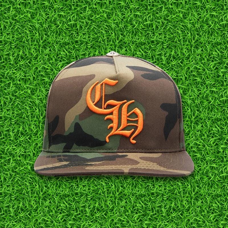 Chrome Hearts Camo Hat - Etsy