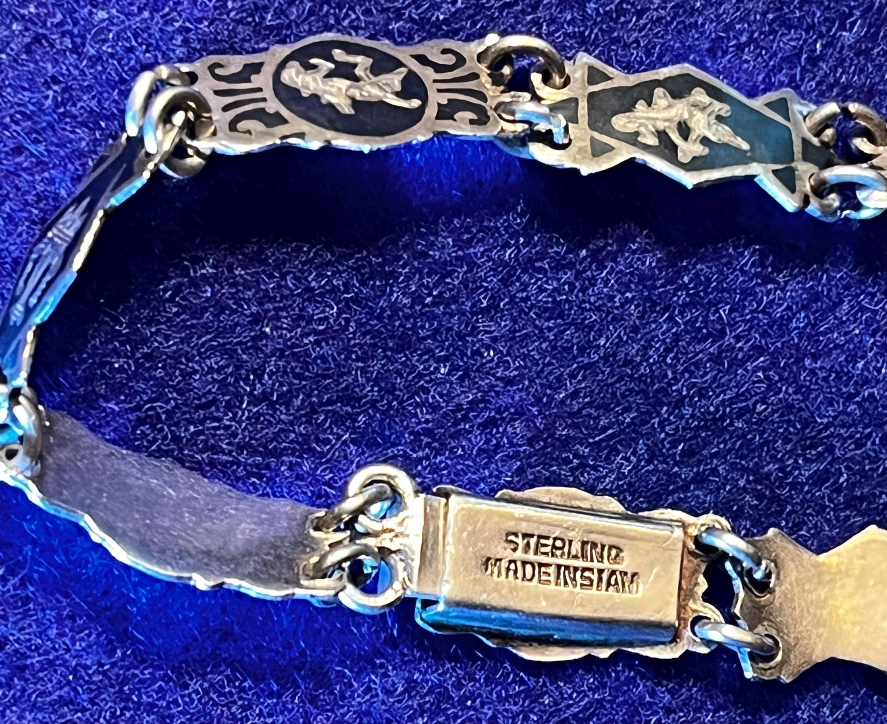 Siam Silver Bracelet - Etsy