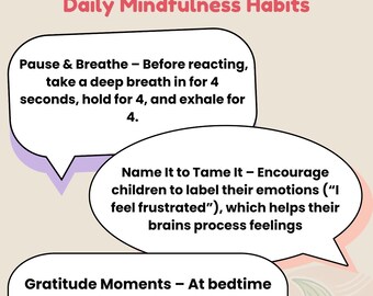 Gentle Roots Guia para pais conscientes | Criação de filhos gentis, bem-estar emocional e atenção plena para crianças | Recurso para pais imprimível