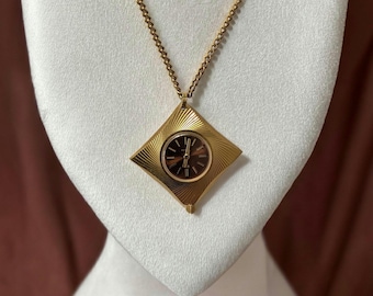 Vintage "Chaika" horloge uit de USSR, verguld, mechanisch uurwerk, juwelen, 1960. Vintage "Chaika" horloge, ideaal als kerst-, Valentijnsdag-, Moederdag- of verjaardagscadeau.