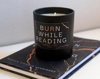 Burn While Reading Candle