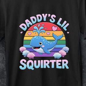 El pequeño chorro de papá inapropiado, meme vergonzoso para mujeres, camiseta para mujeres, camiseta humorística para adultos, camiseta con cita divertida, meme ofensivo