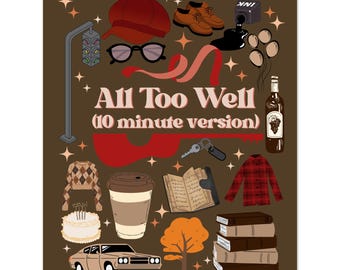 All Too Well Classic Semi-Glossy Paper Poster