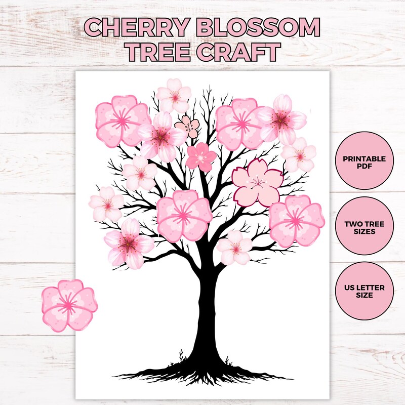 Cherry Blossom Bulletin Board - Etsy