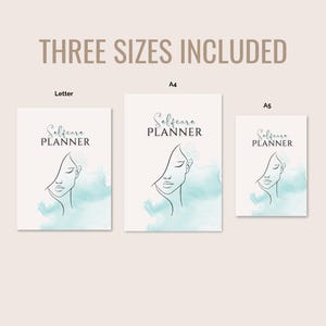 Printable Glow Up Planner, Selfcare Planner, Self Care Journal, Wellness Journal, Mental Health, Personal Growth, Beauty Routines Tracker image 7