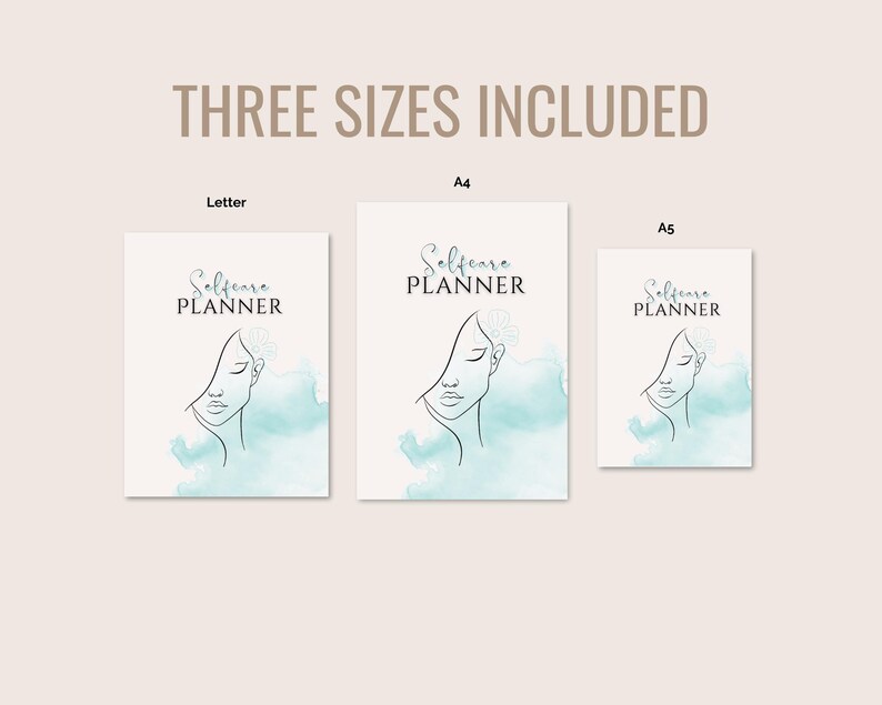 Printable Glow Up Planner, Selfcare Planner, Self Care Journal, Wellness Journal, Mental Health, Personal Growth, Beauty Routines Tracker image 7