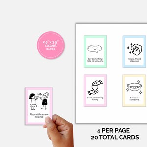 Kindness Bingo for Kids SEL Printable Game Social Emotional Learning ...