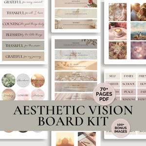 Impressions Vision Board, Kit Vision Board, Stickers Vision Board, Vision Board 2027, Vision Board imprimable, Manifestation, Affirmations