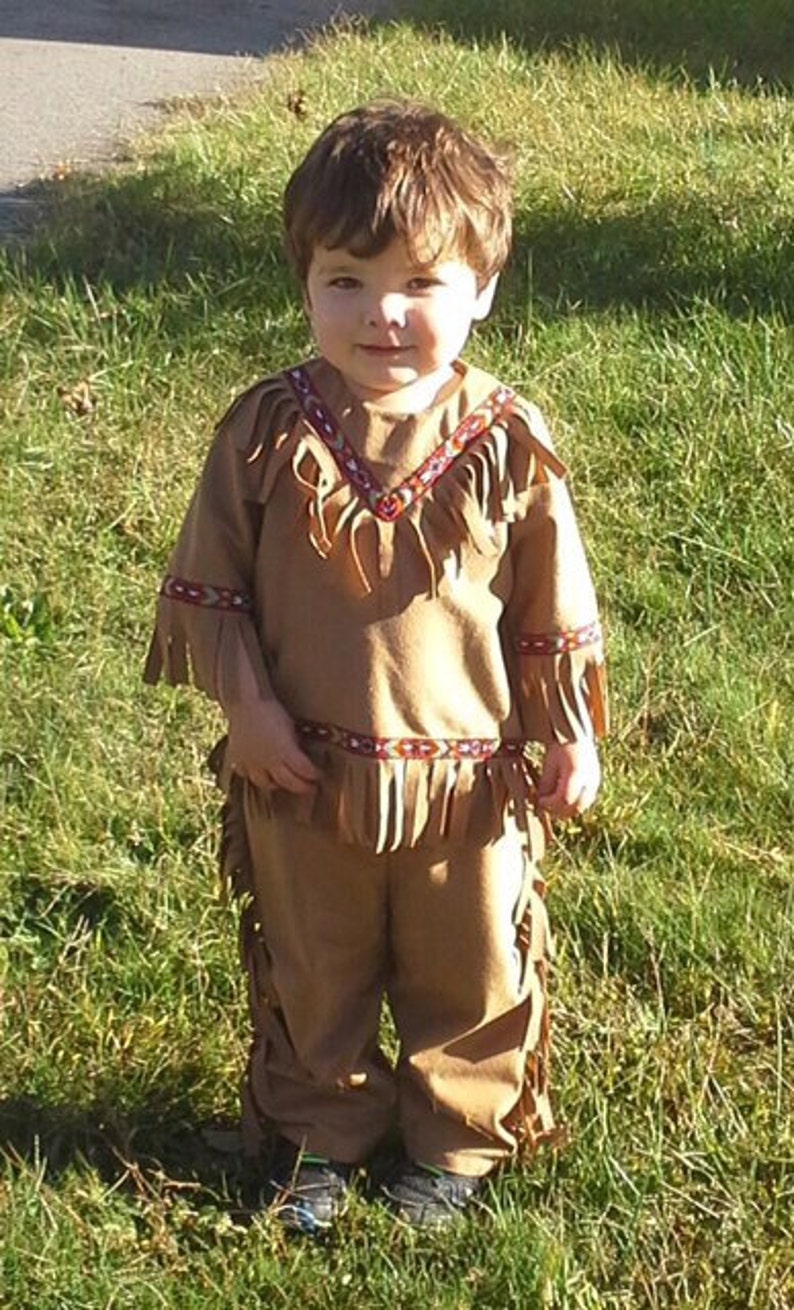 Baby/Toddler Boy Indian Costume Made to Order Size 12 Months Etsy