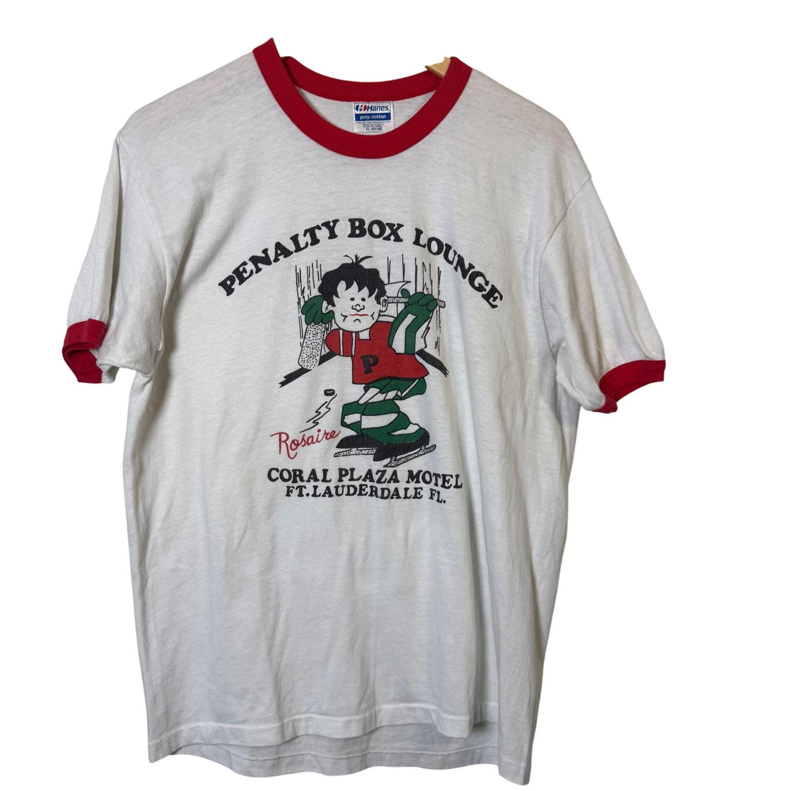 ヴィンテージ リンガー Tシャツ 80年代 XL フォートローダーデール 