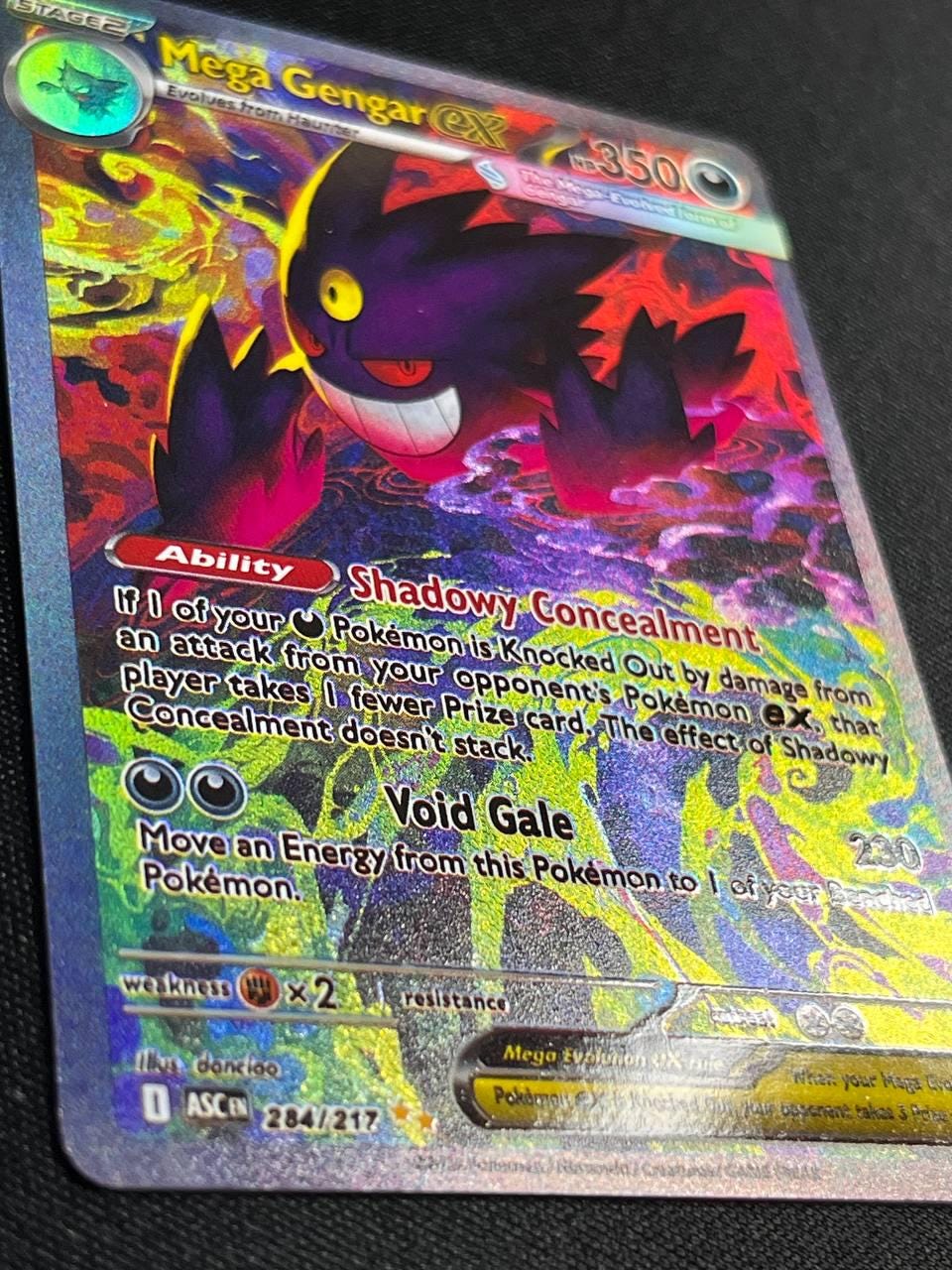 gengar pokemon card for sale - Mega ex - 056/094 - ME02: Phantasmal Flames (PFL) - Double Rare shuffle your deck Record breaker 🚨, We just