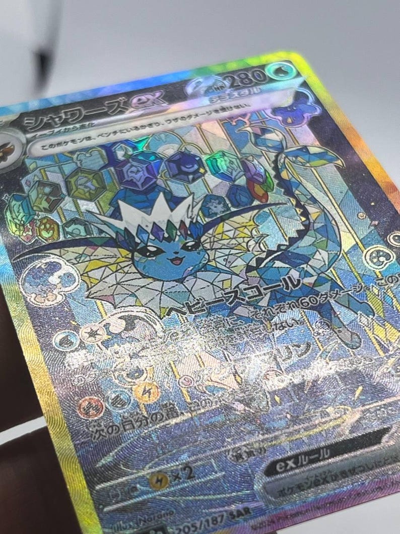 Terastal Festival & Prismatic Evolutions Eeveelutions 9 Cards Set • HOLO TEXTURED Custom Handmade Proxy/Orica • Umbreon, Espeon, Sylveon EX image 11