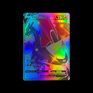 Cartas de Proxy [ENG] • CHARIZARD V brilhante Champion's Path • HOLO Custom Handmade Proxy/Orica • Cpa79