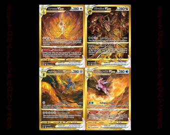 ギラティナVmax GX ex Vスター サトシGX ポケモンカード - Etsy 日本