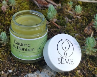 Baume au plantain 100% naturel Nature & Progrès Fabrication française