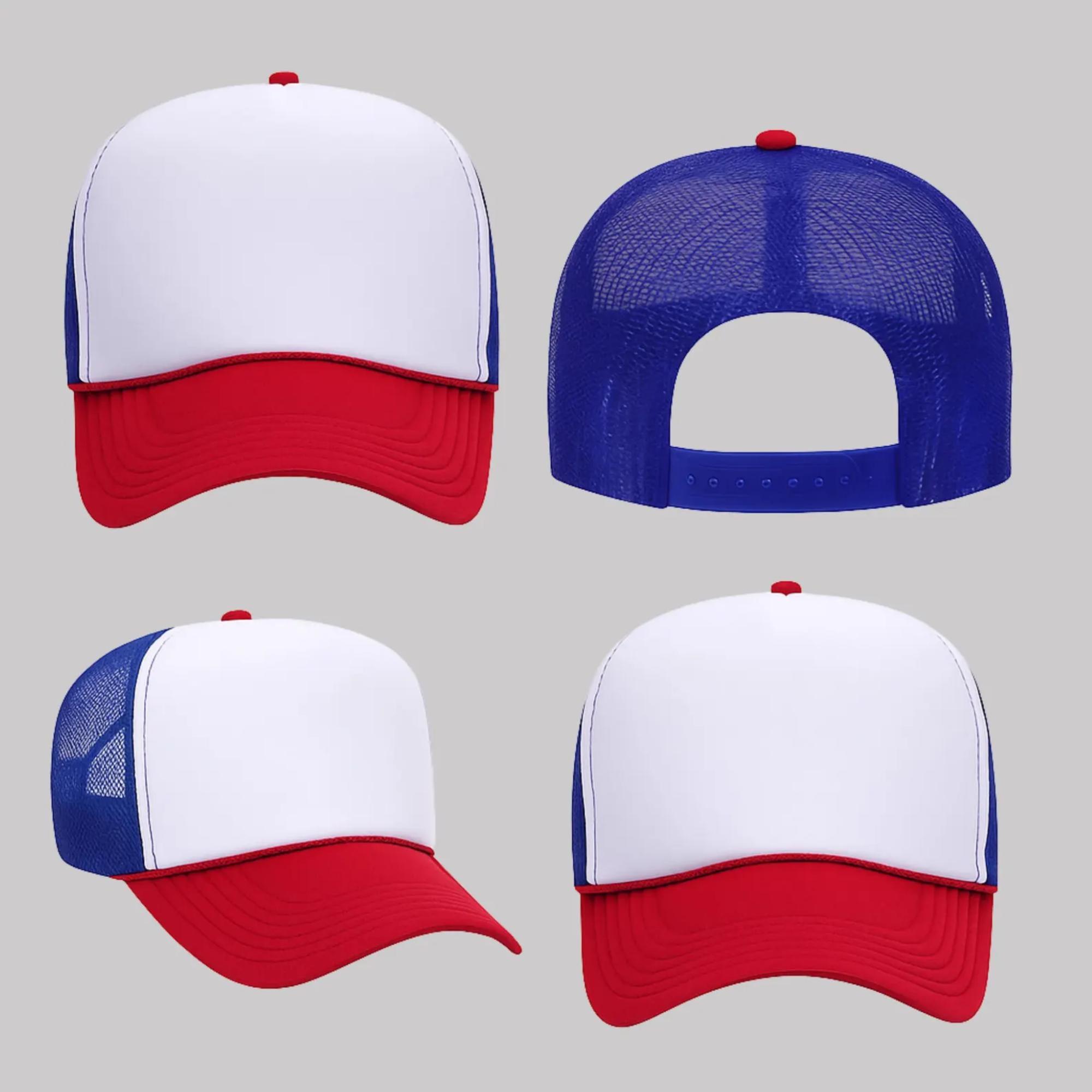 "Do It Lady" Women's Trucker Cap - Adjustable Mesh Back Hat, Pink & White, Breathable For Outdoor & Casual Wear