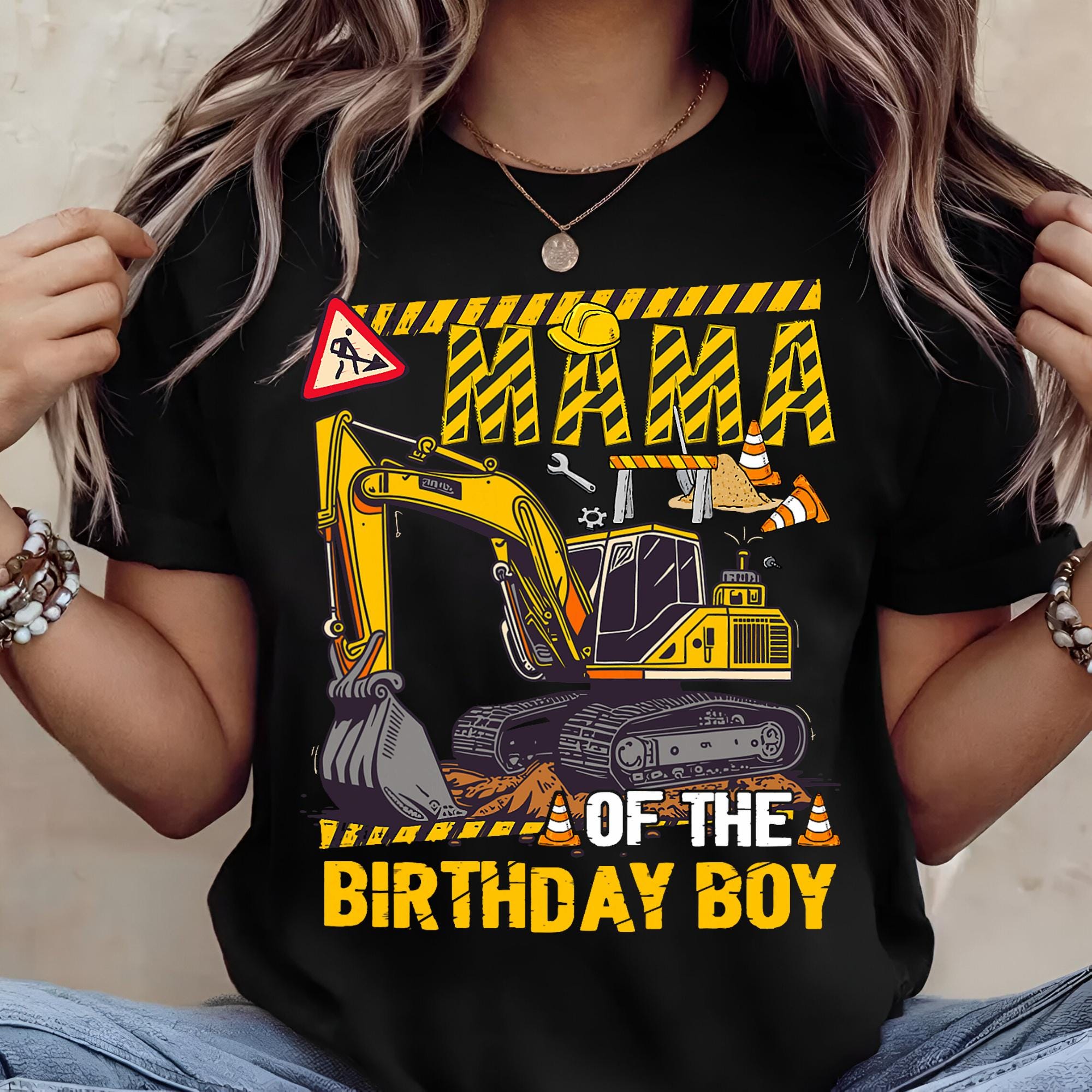 Construction Mom PNG Bundle, Mama Excavator PNG, Birthday Boy ...
