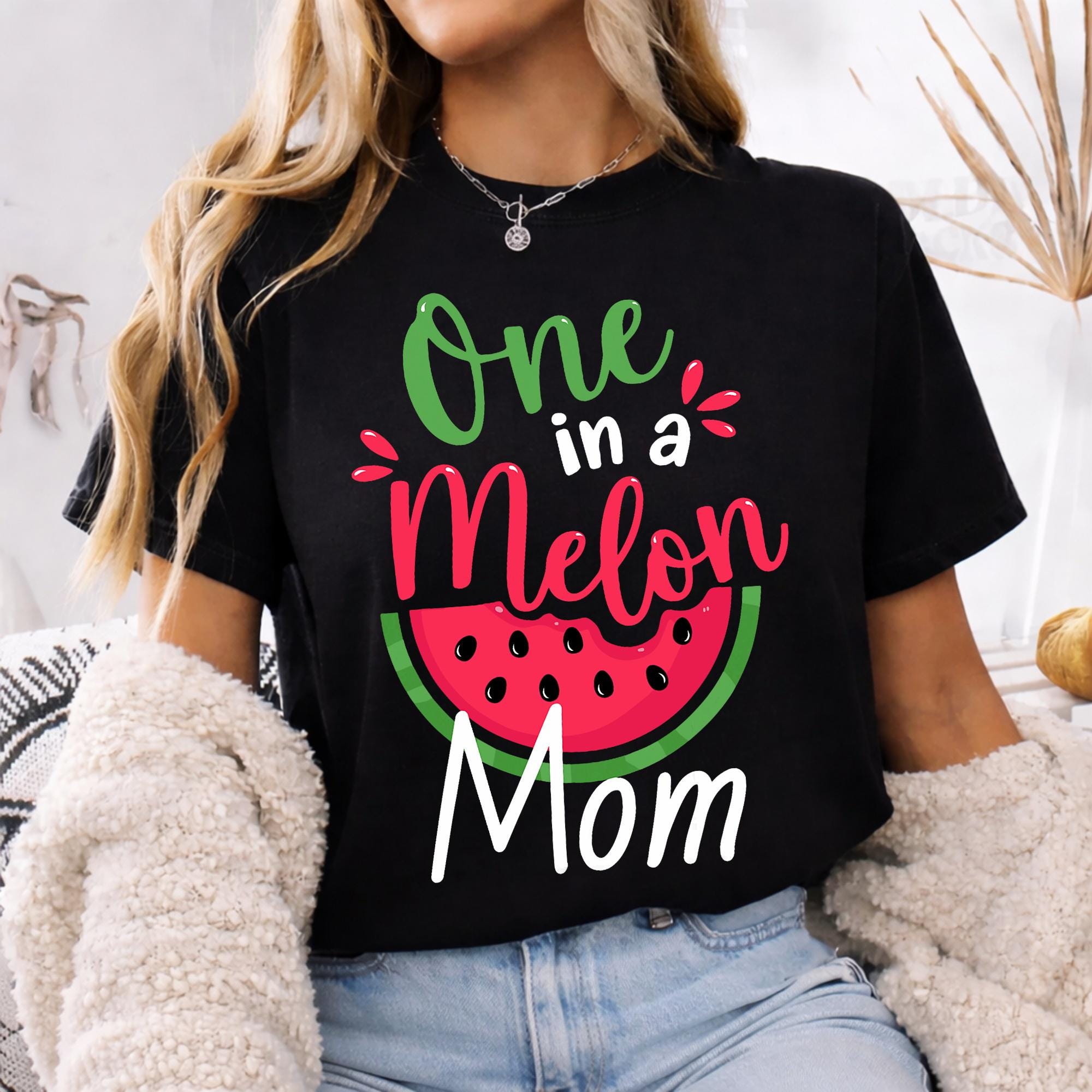 One in a Melon PNG Bundle, Watermelon Birthday Girl Teacher Mom ...