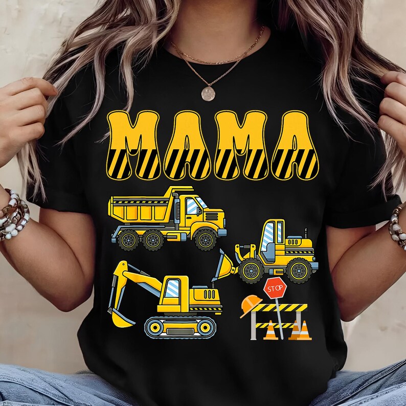 Construction Mom PNG Bundle, Mama Excavator PNG, Birthday Boy ...