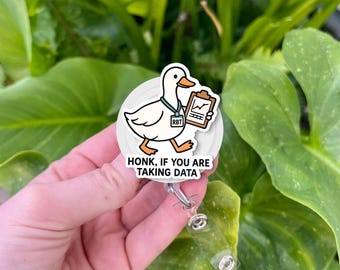 Lustige RBT Ente Badge Reel: Hupf wenn Du Daten nimmst