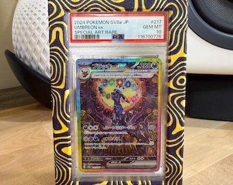 Umbreon Vmax Moonbreon PSA Graded Card Display Stand Pokemon 151