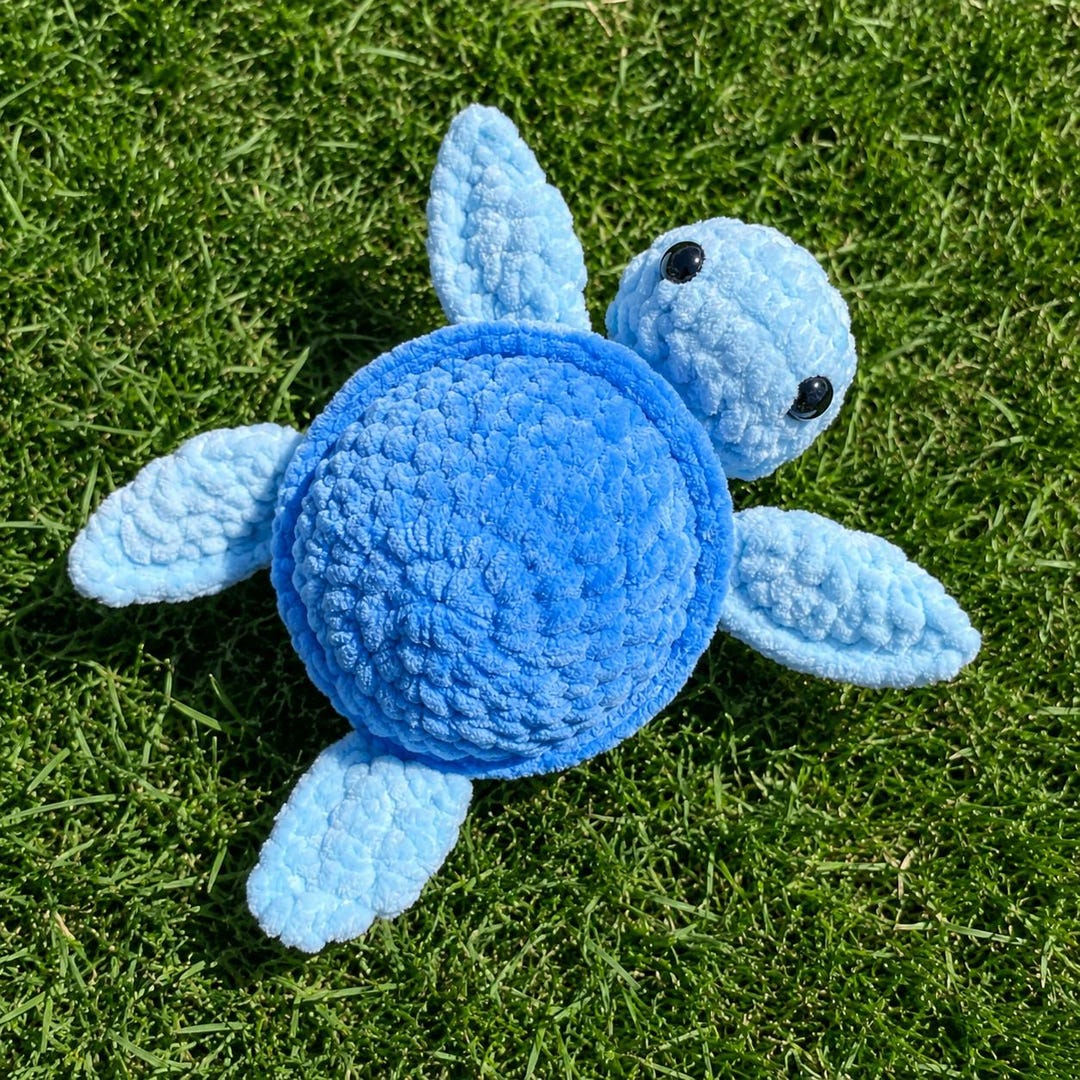 Crochet Turtle Pattern PDF | Amigurumi Sea Turtle Tutorial (digital ...