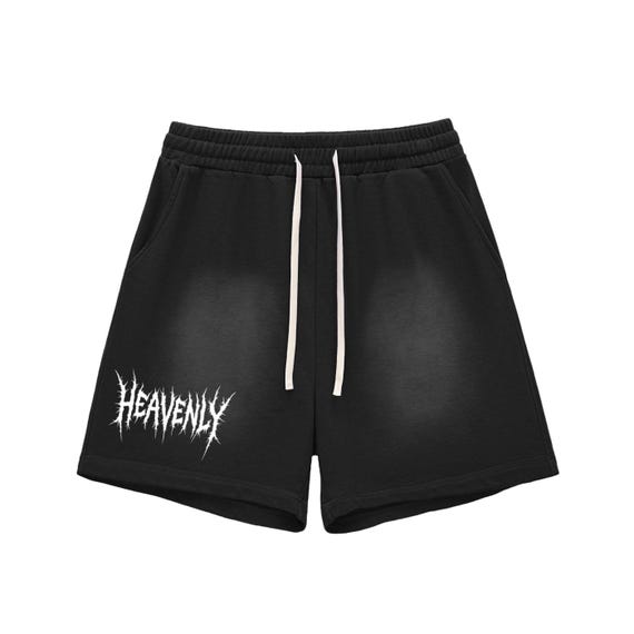 HEAVENLY Gothic Metal Shorts| Alternative Streetwear| Metal Band