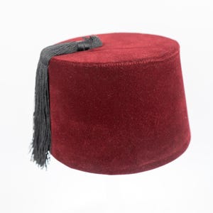 Traditional Ottoman Fez – Handmade Turkish Hat | Short & Tall Models | Vintage Style Costume Accessory