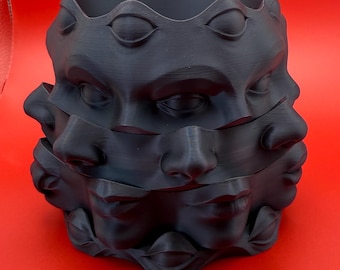 Vintage Perpetual Face Vase Dora Maar TMS 2005 - Fornasetti Head