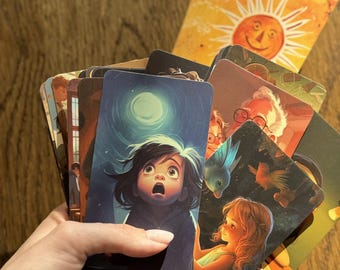 Inner Child Tarot – Metaphoric Deck for Self-Discovery | Associative Cards | Psychology Coaching Tool | Childhood Memories Deep Reflection