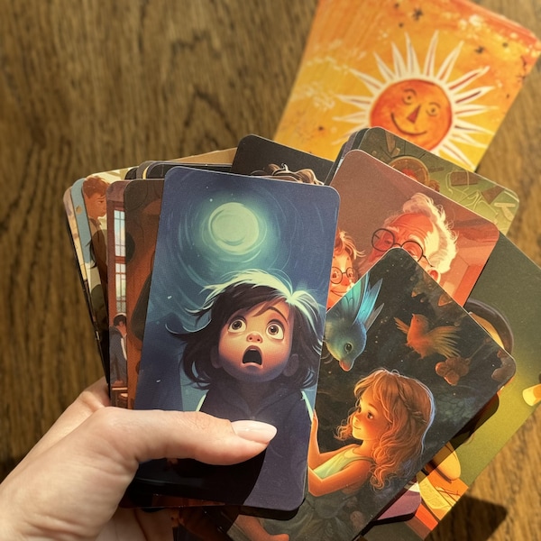 LIMITED QUANTITY Inner Child Tarot Deck: Metaphoric Cards for Self-Discovery