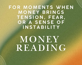 Money Reading – Financial Blocks, Stability, Self-Worth Insight