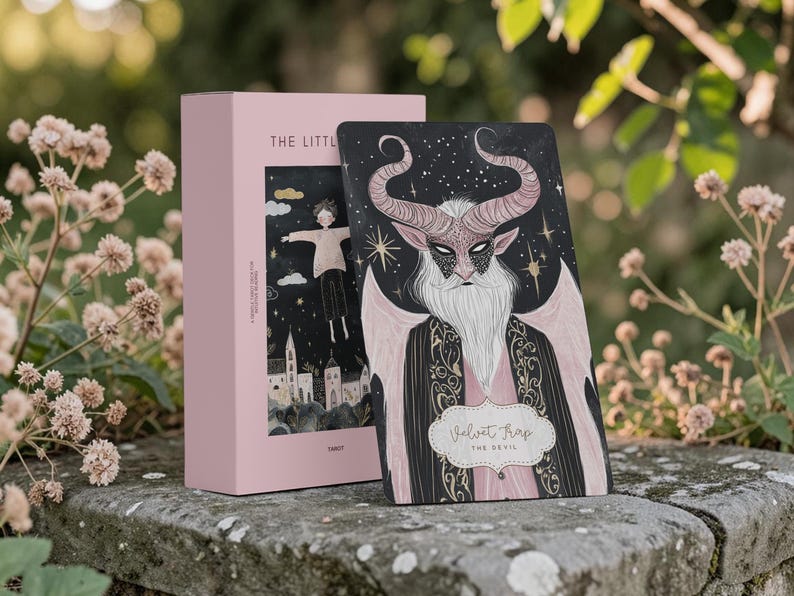Little Light Tarot: Minimalist Rider-Waite Cards with Guidebook, Beginner Friendly Christmas Gift PRE-ORDER image 1