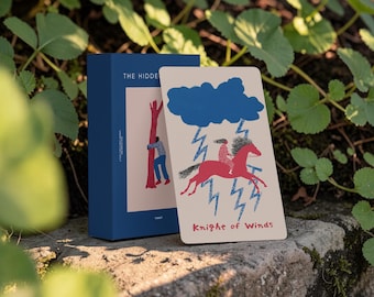 Hidden Bloom Tarot: Minimalist Rider–Waite Deck • Pre-Order • Ships Summer 2026 • Limited First Edition