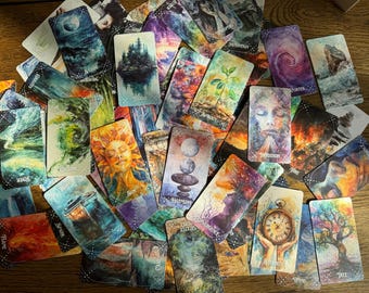 Forces of Nature Metaphoric Tarot Deck Symbolic & Contemplative Cards | Unique Tarot System, oracle, tarot, associative cards