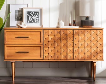 Mesa consola de exhibición/almacenamiento