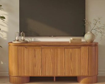 Solo para exhibición / Soporte de TV curvo moderno