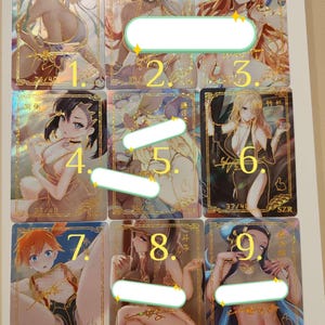 Karte Waifu Göttin Geschichte SZR