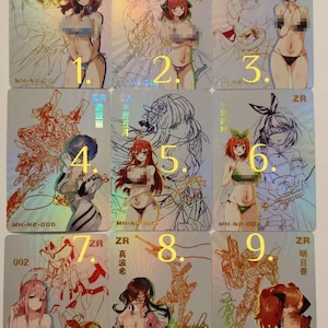 Karte Waifu Göttin Geschichte ZR