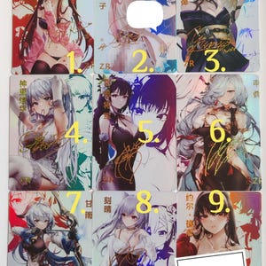 Karte Waifu Göttin Geschichte ZR