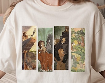Vintage Disney Animal Kingdom Shirt, Tarzan Jungle Book Lion King Safari Mode T-shirt, Disneyland Family Trip Vacation 2025, Comfort Colors®