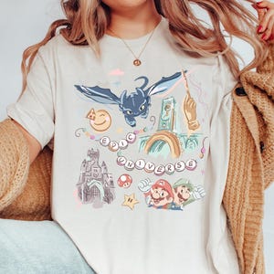 Comfort Colors Retro Epic Universe Shirt, Family Universe Park Trip 2025 Tee, Disney Shirt, Orlando Park Epic Universe Tees, Comfort Colors®