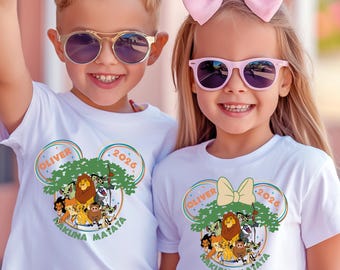 Custom Disney Hakuna Matata Shirt, Disney Safari Shirts, Disney Family Shirts, Disneyworld Shirts, Disney Safari Shirt, Animal Kingdom Shirt