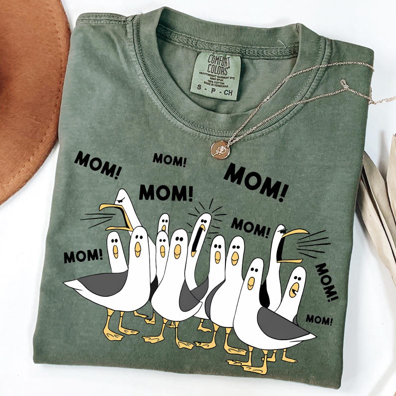 Disney Seagulls Mom Shirt, Disney Finding Nemo Seagulls, Disney Mom Sweatshirt, Mother's Day Gift, Disney Mothers Day Shirt, Comfort Colors® image 4