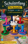 Original Large School Cone Stand Personalized Candy Cone Stand Candy Cone School Cone Holder Candy Cone Holder Back to School First Day of School product logo