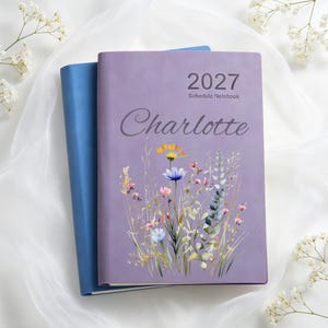 Personalized 2027 Planner Notebook, 365-Day Journal, Custom Daily Organizer, Work Efficiency Diary, Daily Planner, Perfect Gift, 6 Colors zdjęcie 3